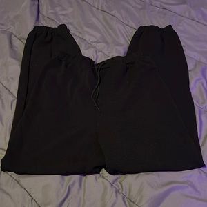 Black joggers